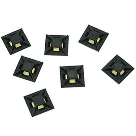 ZIOTEK INC Ziotek 161 0710 1/2" x 1/2" Zip Tie Mount - 25 Pack 161 0710